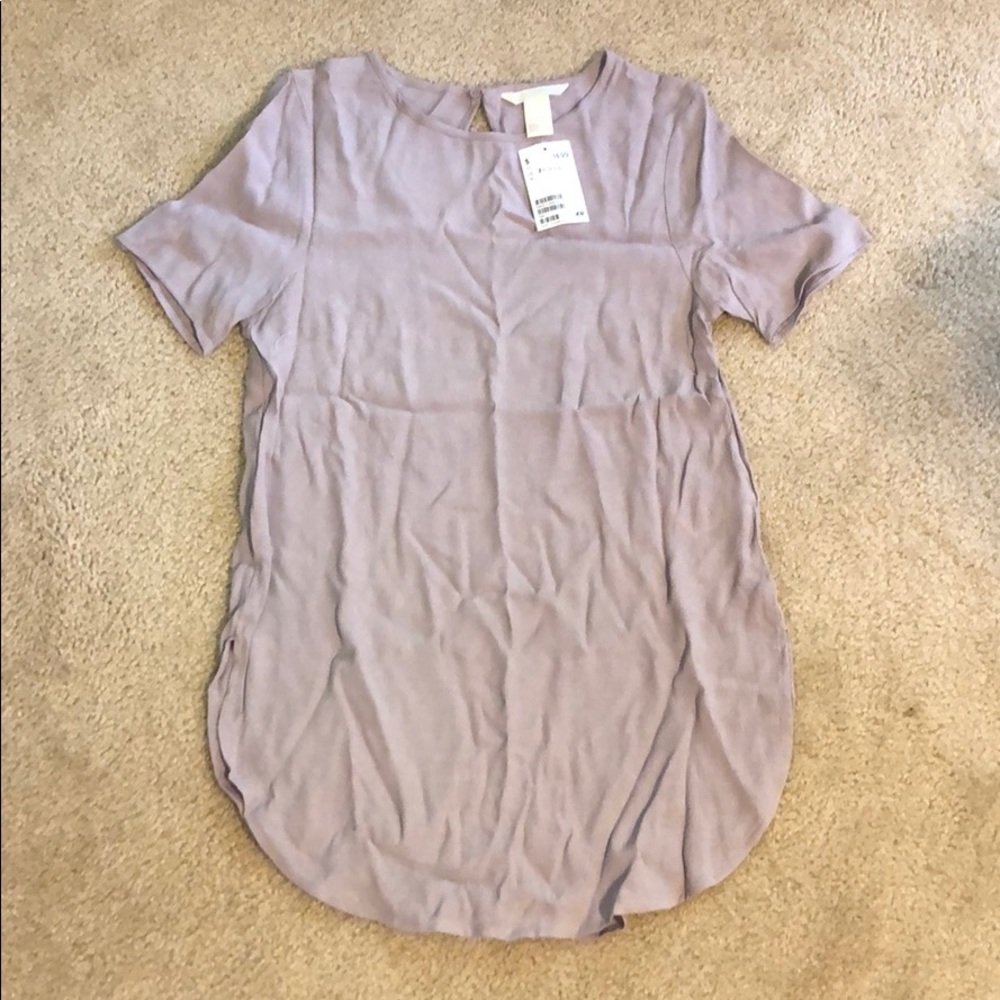 H&M Purple Shortsleeved Shirt
